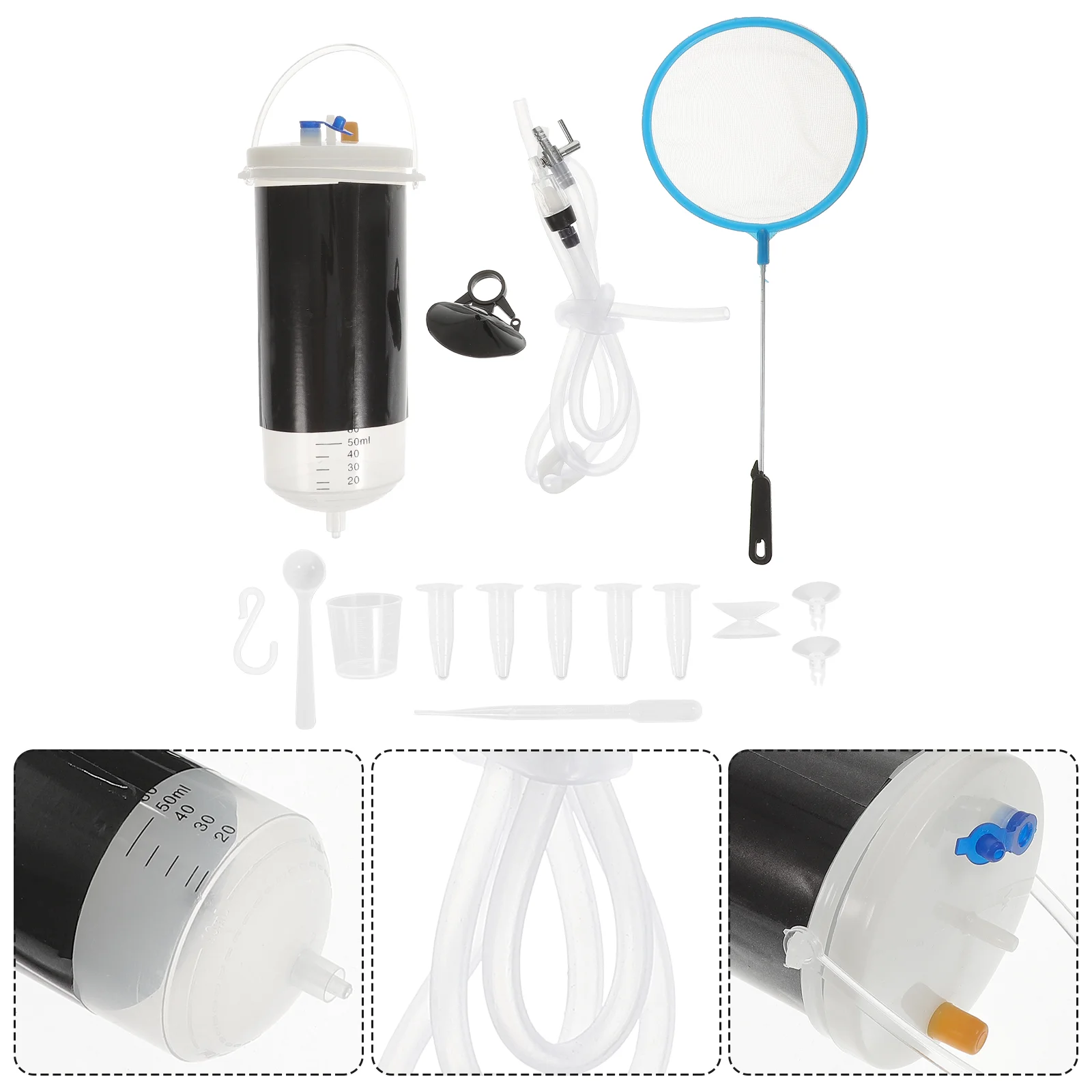 Incubator Brine Aquarium Shrimp Hatchery Fish Bucket Egg Tool Tumbler Tanks Hatching Container