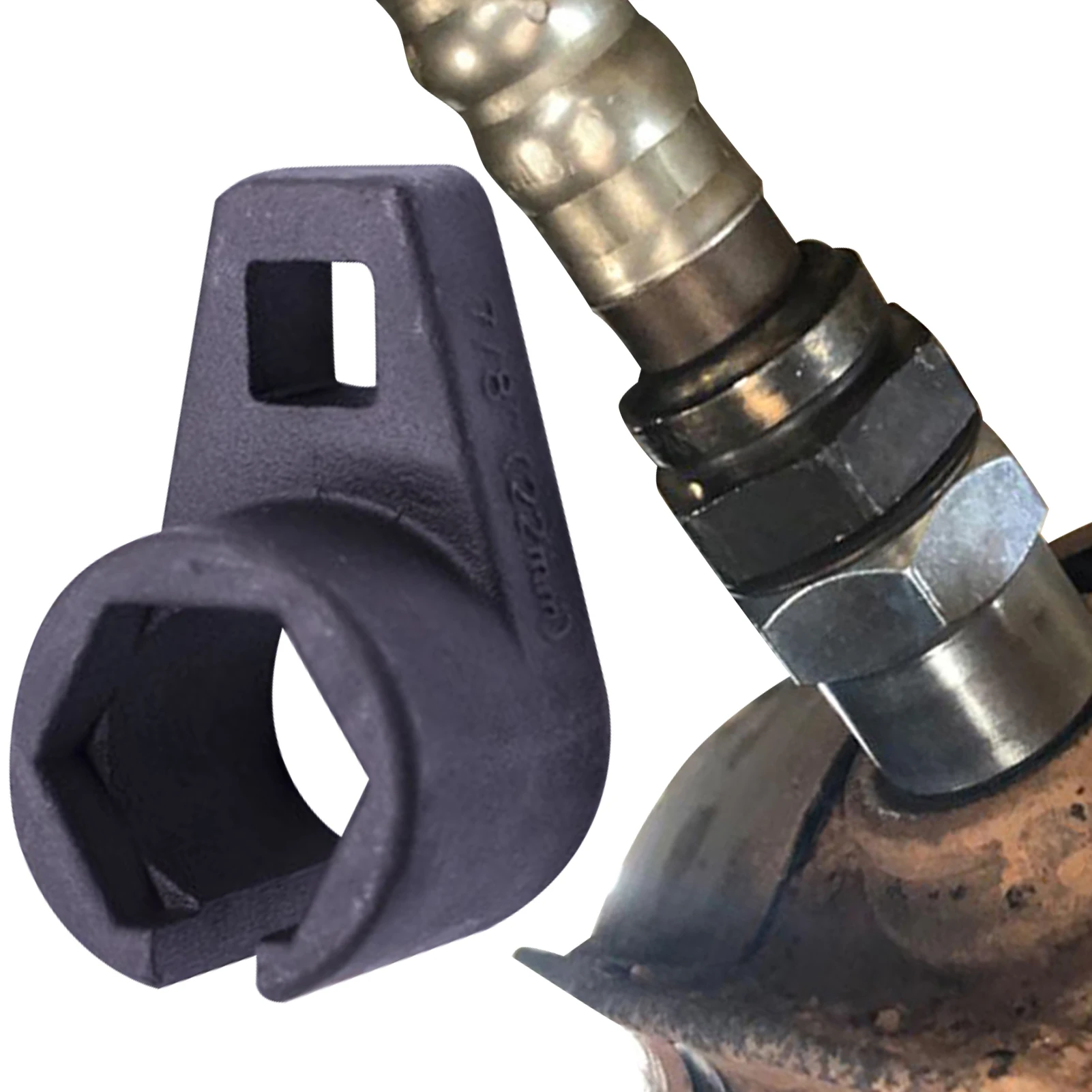 

Oxygen Sensor Remover Socket 22mm Automotive Oxygen Sensor Socket Removal Tool Wrench Fits All Vehicle Removal And Installation