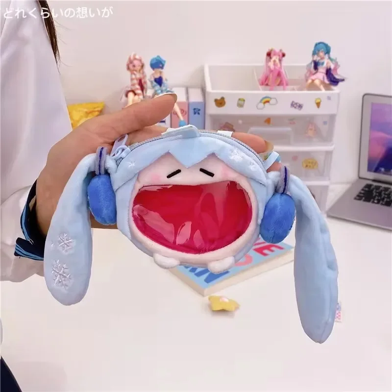 Кошелек для монет Hatsune Miku Rin Len аниме периферийная Милая Фотосумка японская сумка