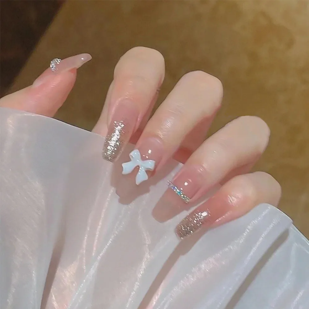 

2406 24pcs Press On Nails Matte Super Long Coffin False Nail Fake Nails Nail Beauty Finger Manicure Free Shipping Items