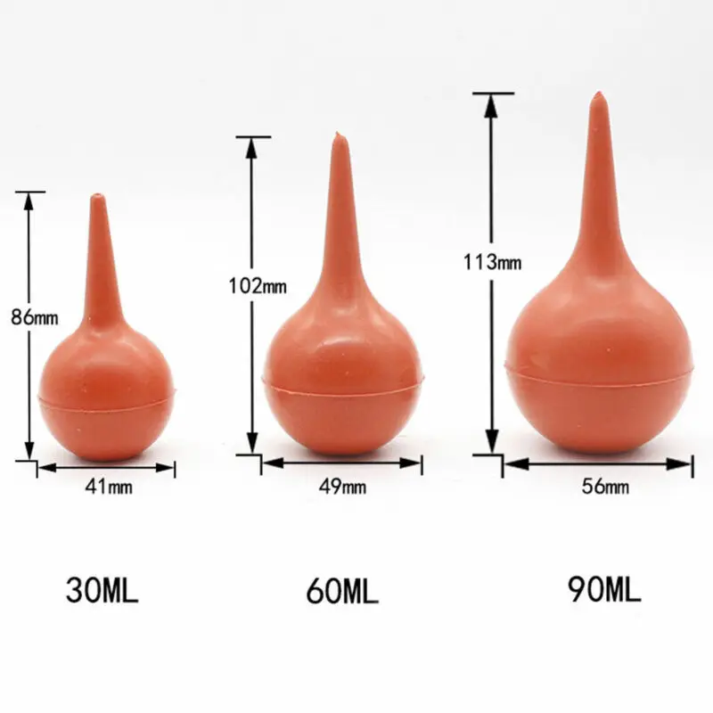 

Шприц резиновый многоразовый для мытья ушей, 30/60/90 мл, 1 шт.