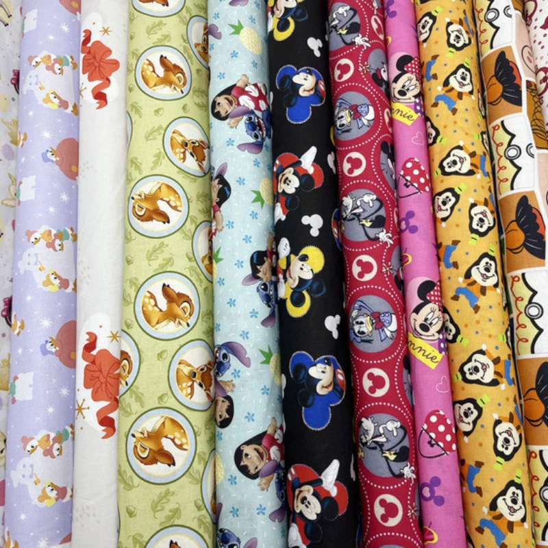 

Хлопчатобумажная ткань Euroex, текстильная ткань, лоскутное платье, Женская ткань для шитья, цветочный Измеритель для шитья