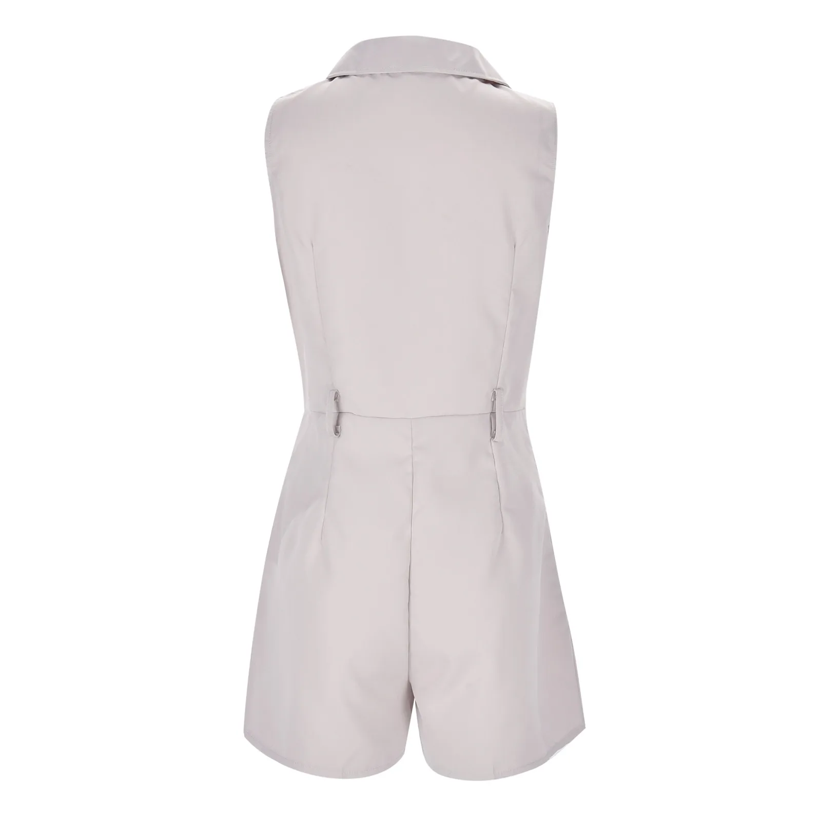 Женский модный весенне-летний темпераментный комбинезон с V-образным вырезом и