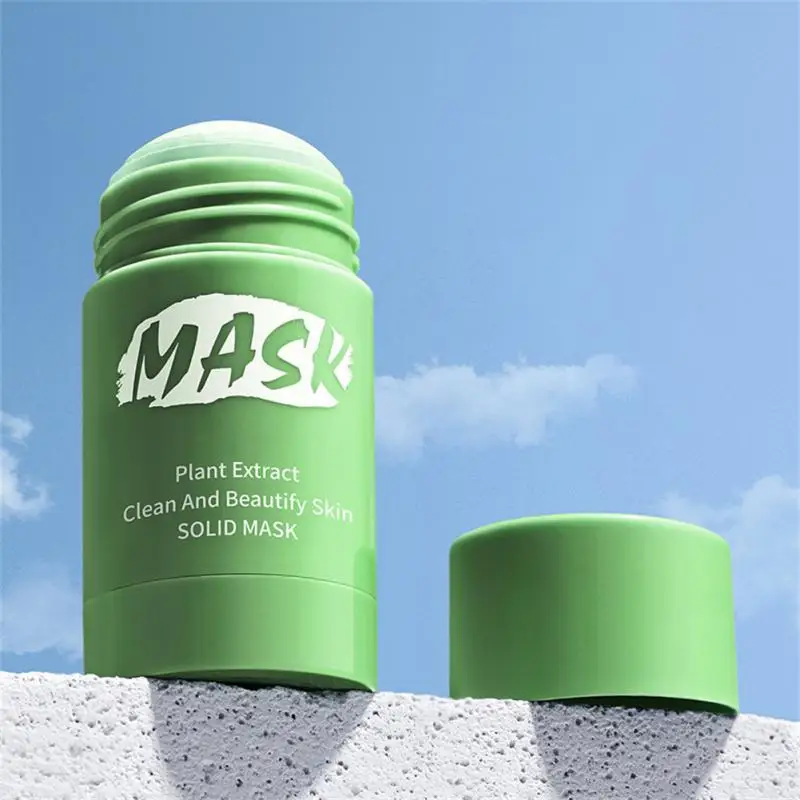 

Green Tea Cleansing Facial Mask Stick Acne Treatment Blackhead Remove Pores Purifying Mud Film Skin Care Korean Cosmetics