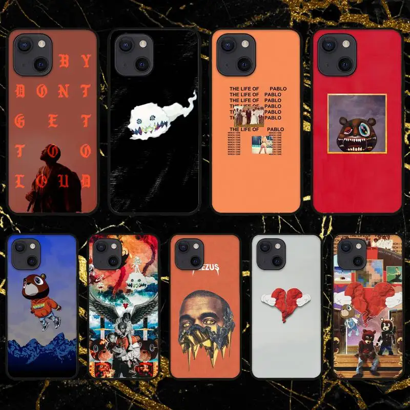 Чехол для телефона Kanye West iPhone 11 12 Mini 13 Pro XS Max X 8 7 6s Plus 5 SE XR |