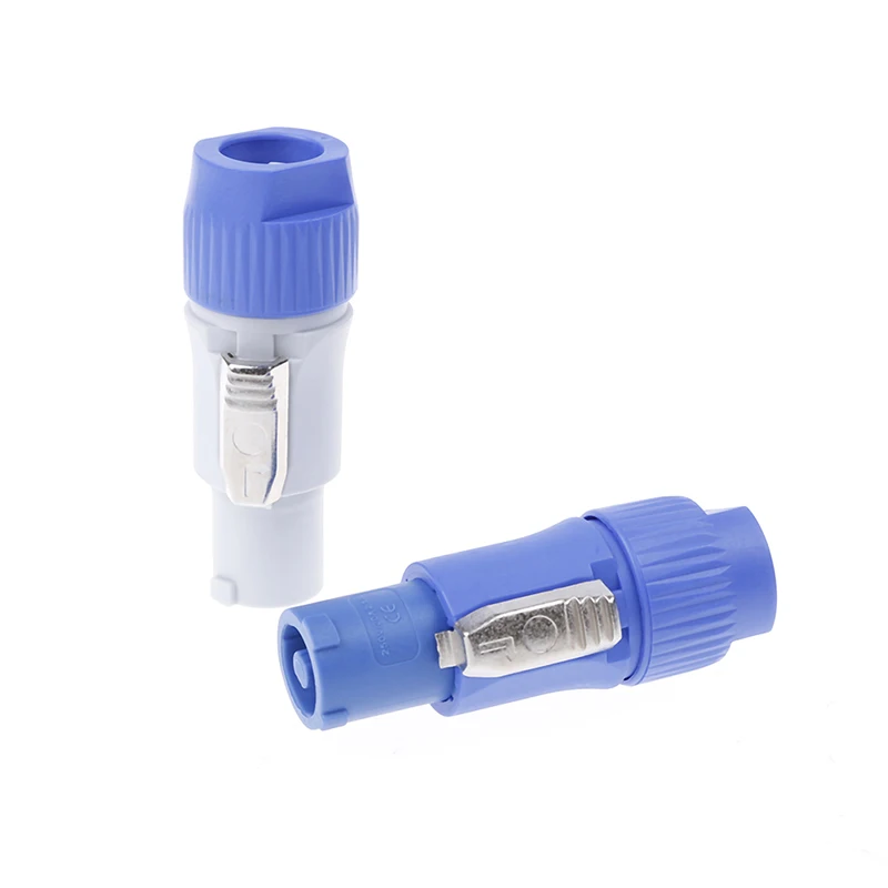 

10Pcs 3 Pole Speakon Male Plug 20A 250V AC Power Adapter Speakon NAC3FCA 3 PIN Male Powercon Connector Power Plug