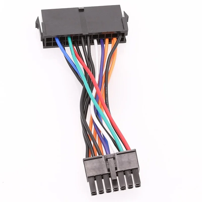 

24Pin To 12Pin Power Cable ATX 24Pin Female To 12Pin Male PSU Converter Adapter for Acer Q87H3-AM 18AWG Computer Accessories NEW