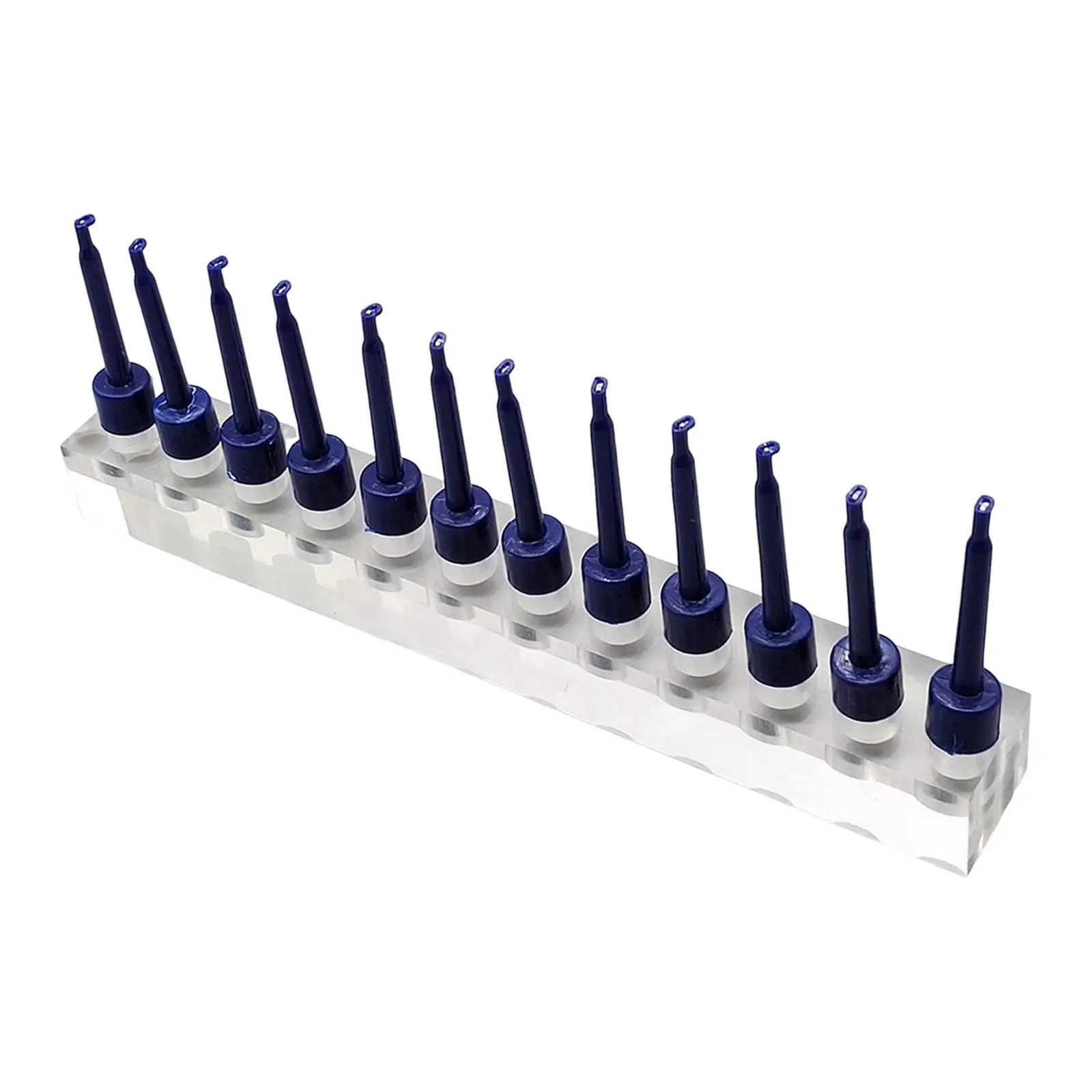 

Fishing Lure Display Holders Lure Holder Rack Storage Shelf Accs Acrylic Clear for Showing Fishing Hooks Fly Fishing Lure Drying