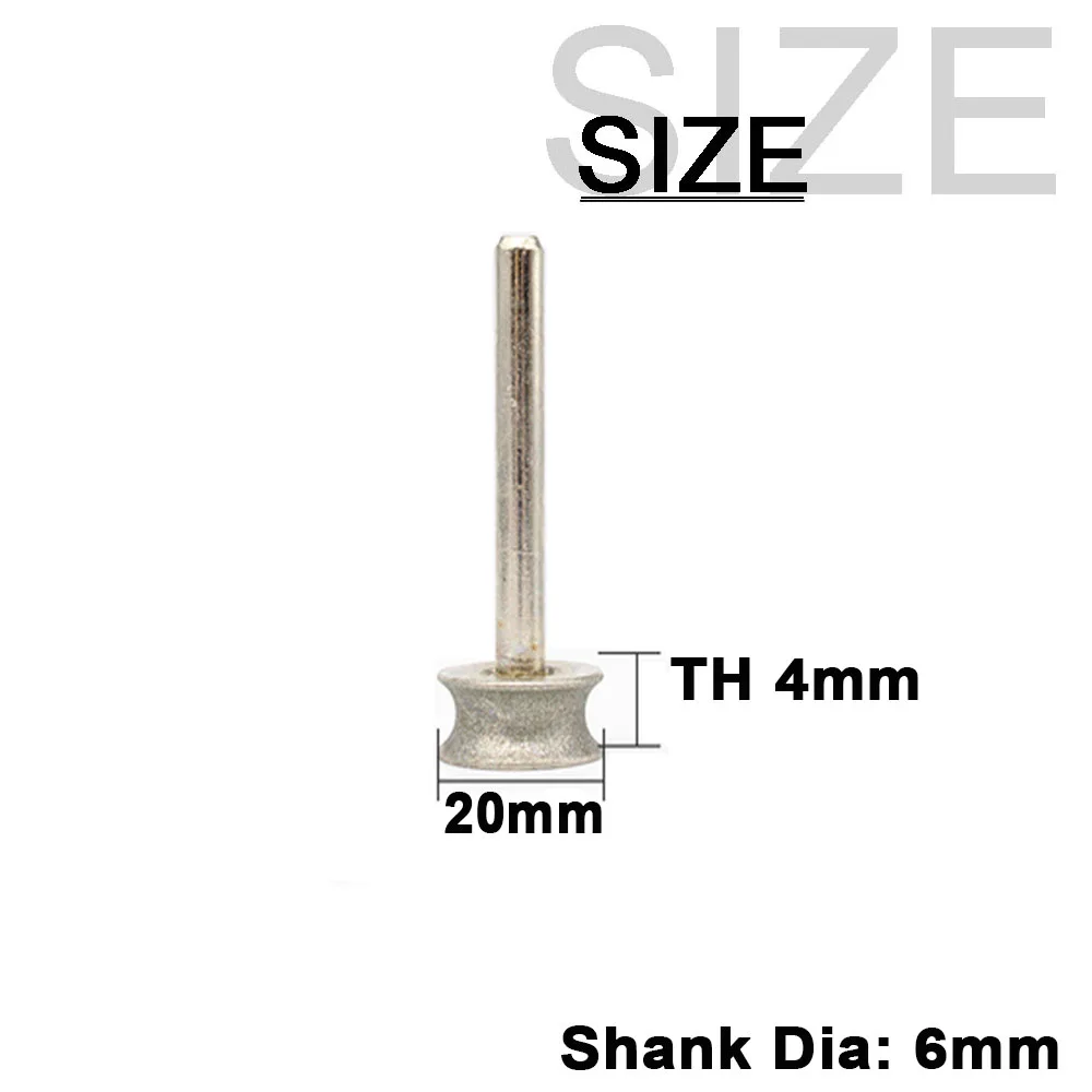 

SI FANG Вогнутый алмазный шлифовальный круг 2-12 мм