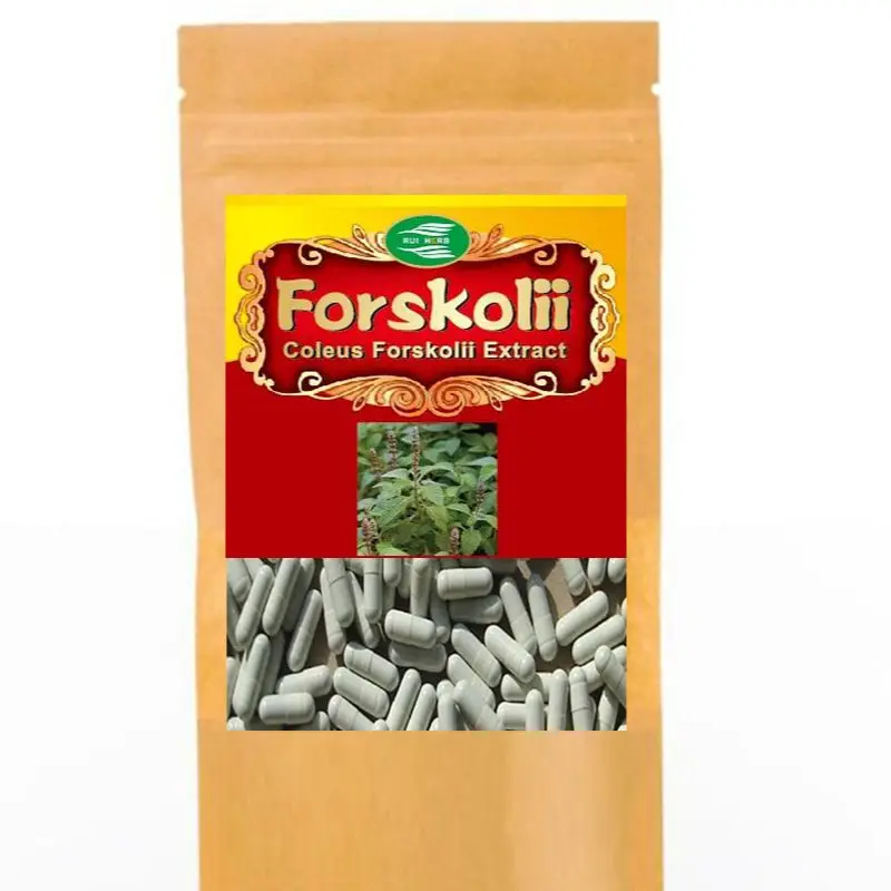 

100pcs Coleus Forskohlii Root Extract Forskolin Capsule for Weight Loss