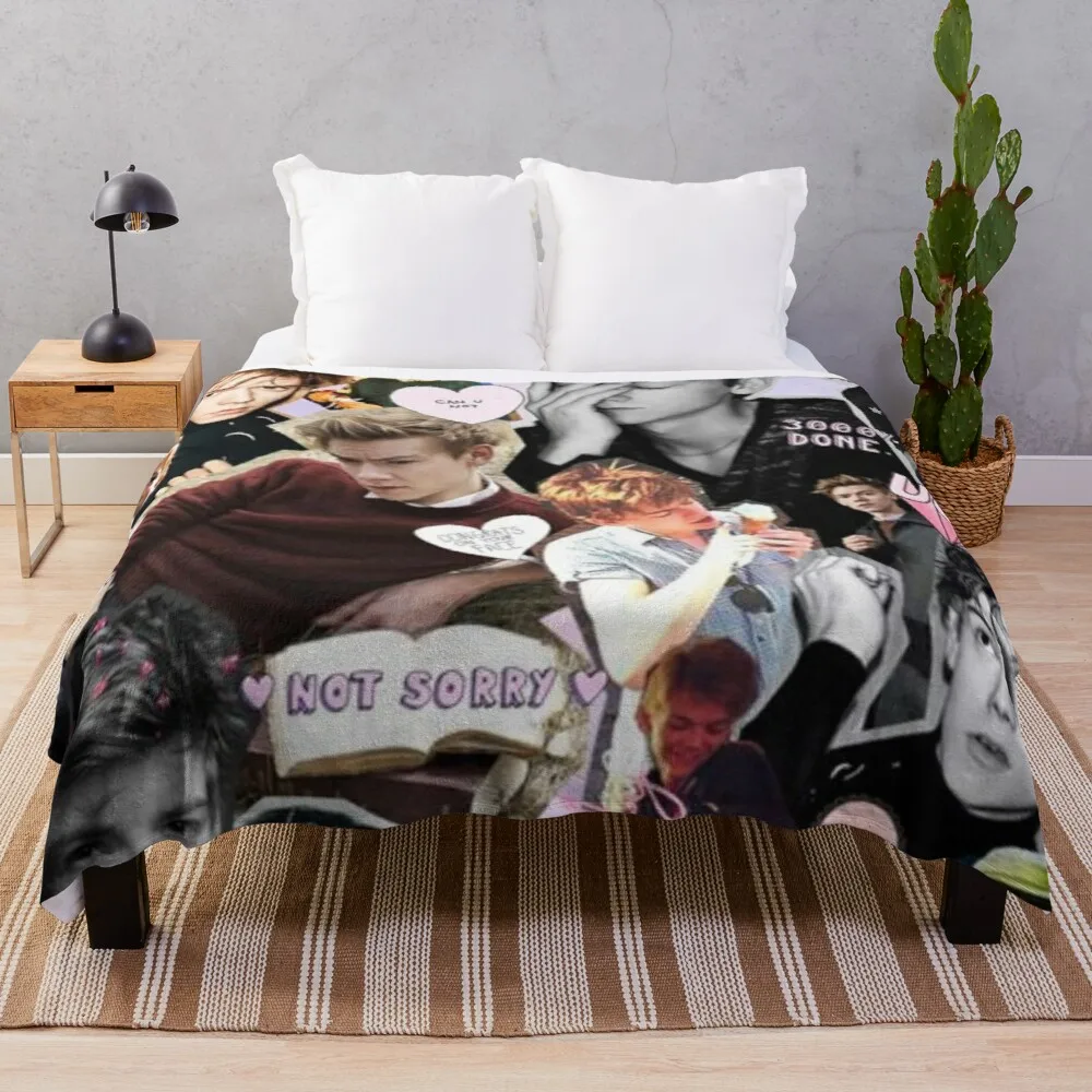 

Thomas collage Throw Blanket Summer Blanket