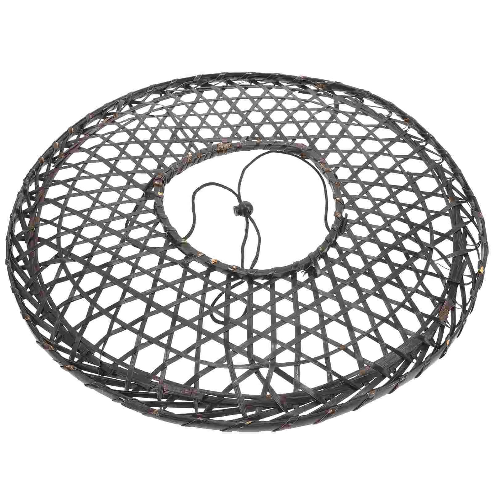 Китайская бамбуковая шляпа винтажная Бамбуковая Шляпа плетеная вручную для