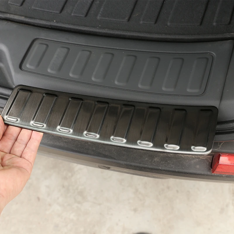 

For Land Rover DISCOVERY SPORT 2015-2019 Car Trunk Interior Guard Panel Decorative Strip Stainless Steel Accessories
