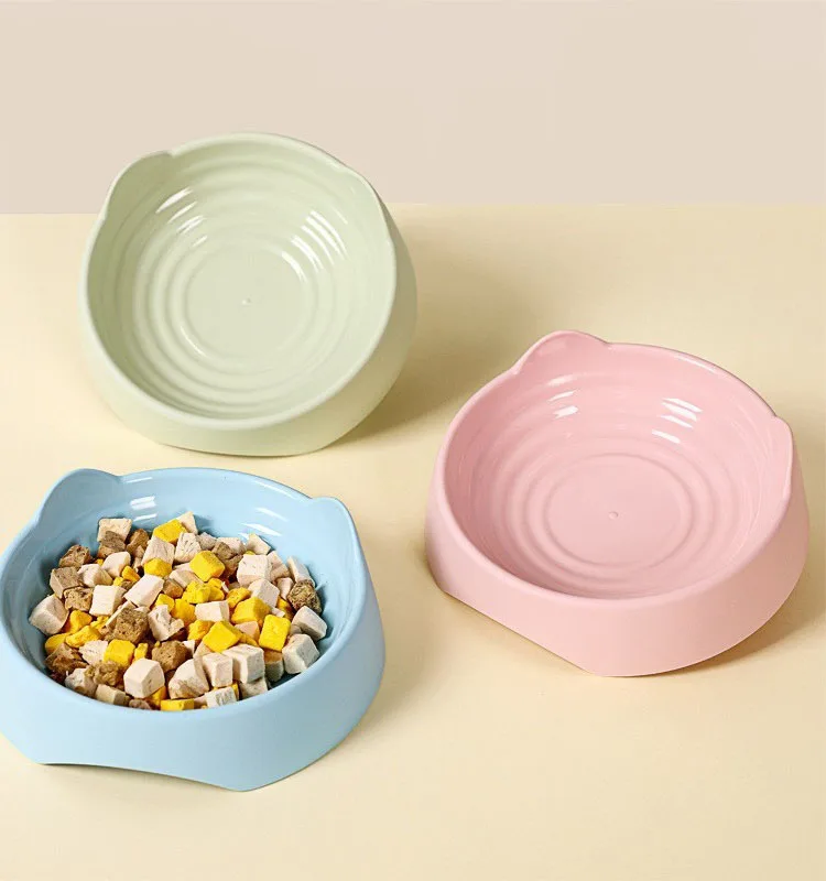 

Simple Style Polypropylene Healthy Material Pet Dog Bowl Cat Bowl Light To Carry Easy To Clean Not Easy To Fall Broken