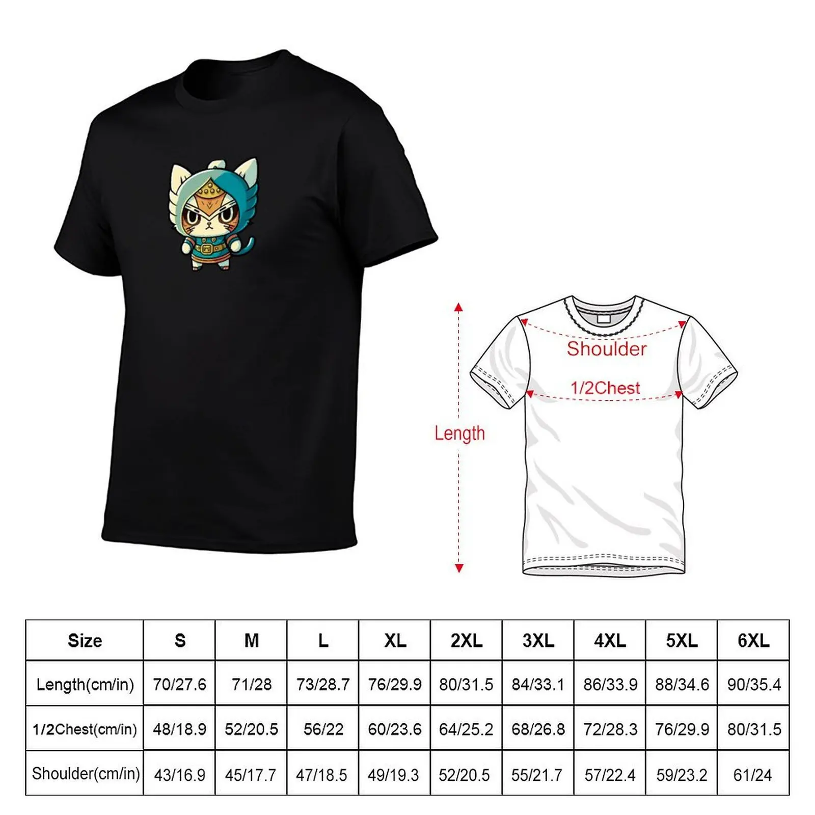 Футболка Lucha Libre Cats Mexican Wrestling Anime Cats Kawaii Cats Chibi Lucha Libre 63 La Manta, большие размеры, базовая модель (art.: 3920dbdfd0b9f) - 3920dbdfd0b9f
