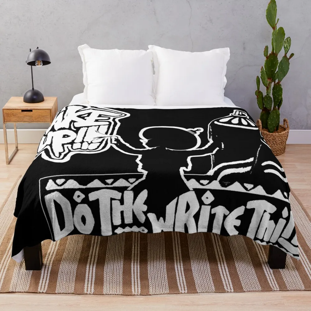 Do the Write Thing pt101 Плед на зиму Одеяла из фланелевой ткани