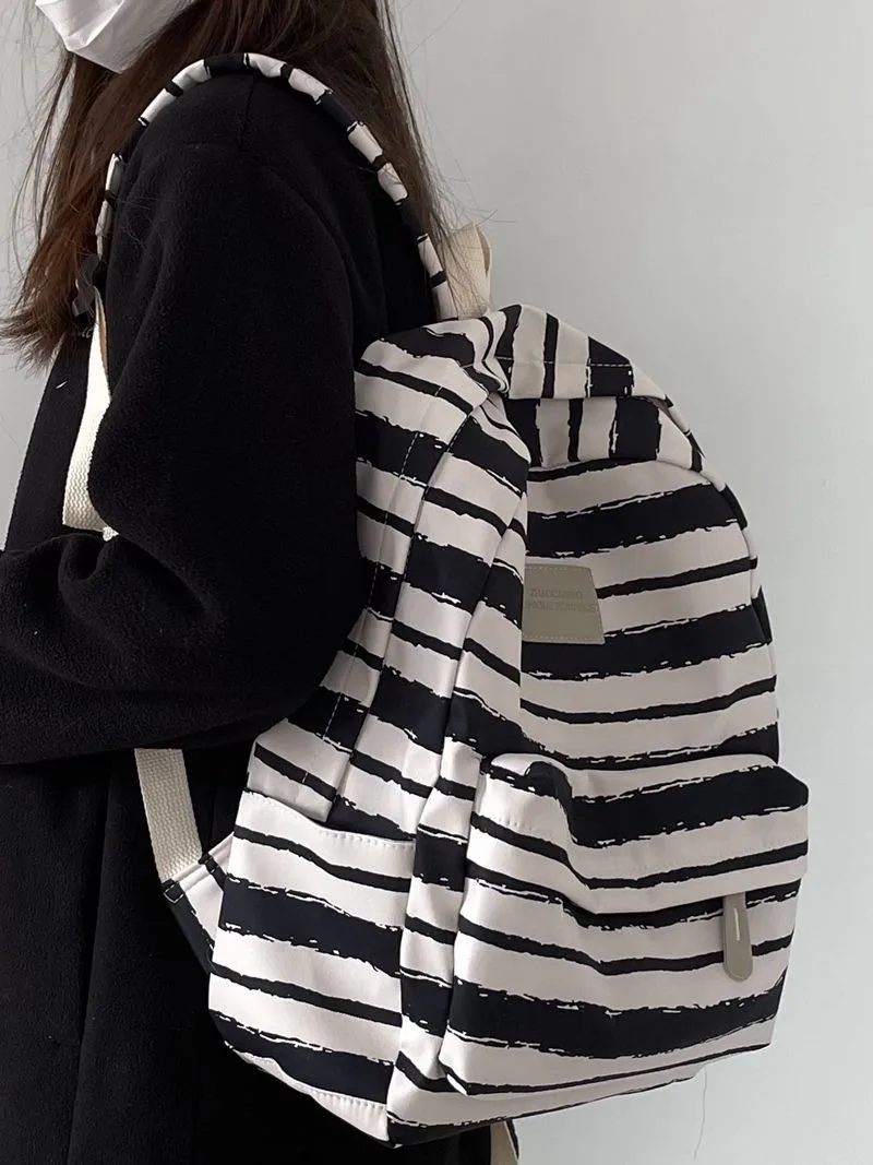 BOMO Streaks женский рюкзак модные простые рюкзаки большой емкости для женщин