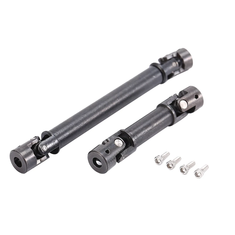 

1 Set Steel Front And Rear Drive Shaft CVD For 1/24 RC Crawler Car Axial SCX24 Jeep Gladiator AXI00005 Upgrade Parts
