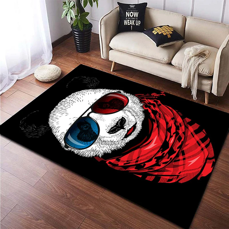

Animal panda pattern custom non slip carpetyoga mat home decoration children's crawling mat living room doormat tapetes mat