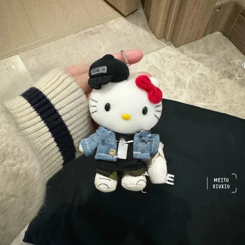 Hello Kitty плюшевый брелок из натуральной мультфильма Miniso креативный ковбойский