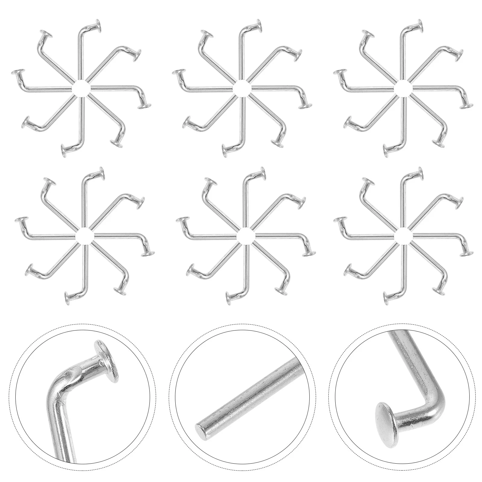 

100pcs Pallet Rack Drop Pin Heavy Duty Safety Pin for DIY Shelving Project
