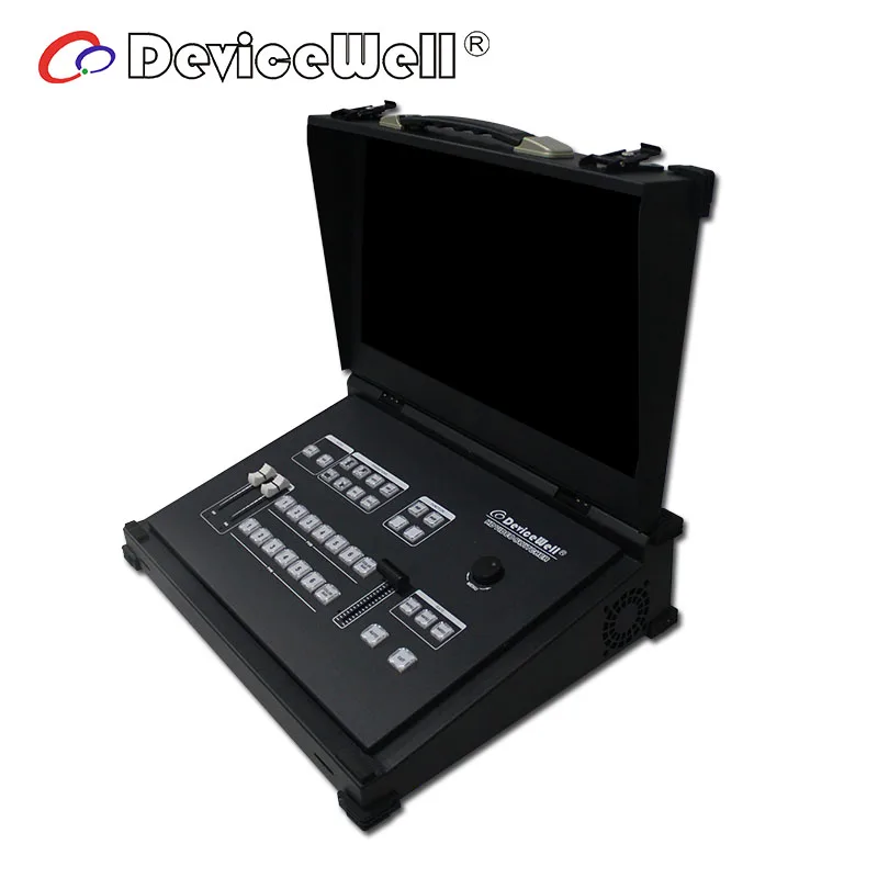 6-канальный HD-видеопереключатель DeviceWell HDS9106 4-канальный широковещательный SDI