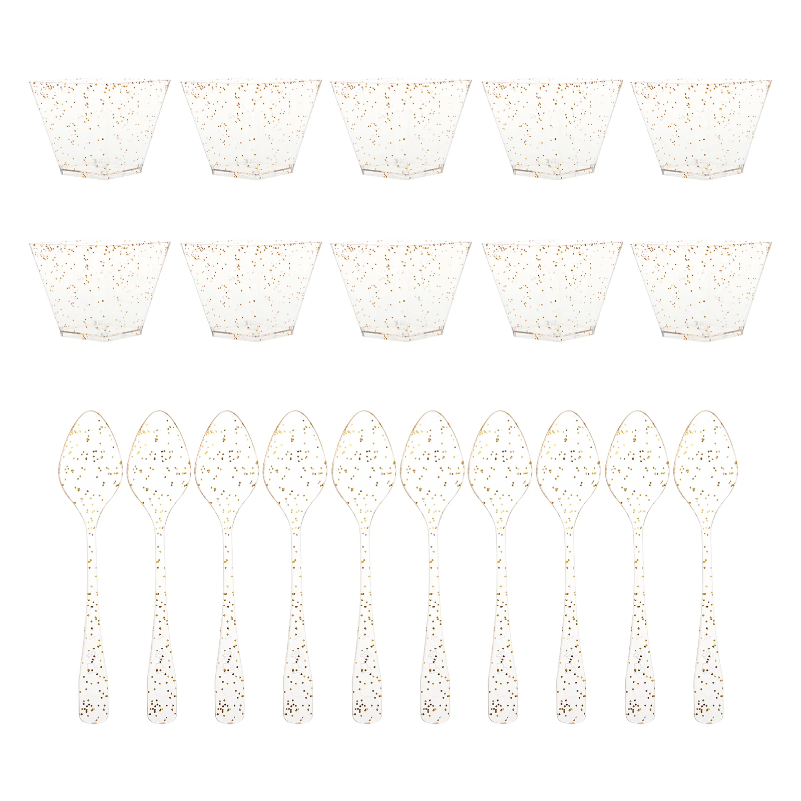 

Cups Dessert Cup Cream Ice Party Bowl Bowls Serving Pudding Clear Parfait Trifle Mini Spoon Smallcake Mousse Glasses Sundae