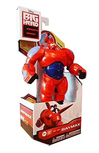 Оригинальные Аниме фигурки BANDAI с большим героем 4 активные аниме серия Baymax модель