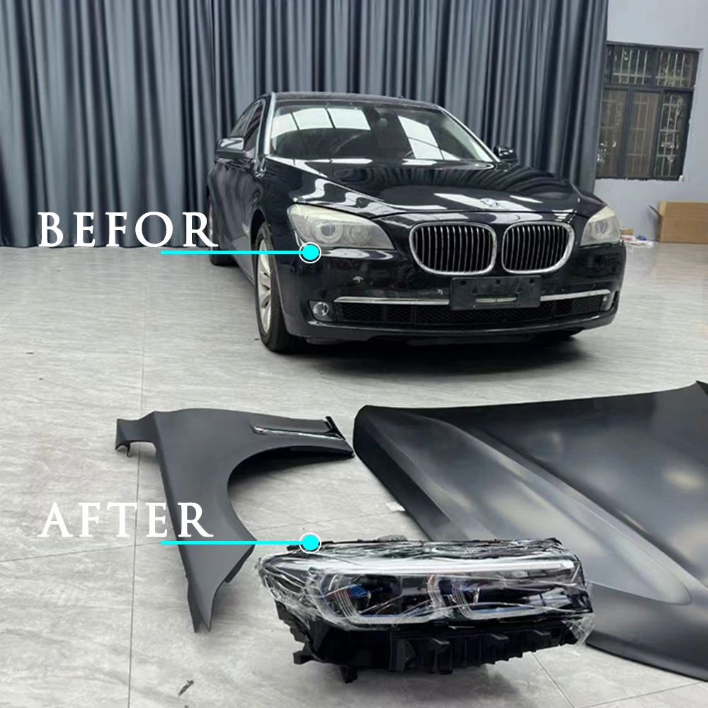 Модифицированный проект Kabeer для BMW 7 серии 740 F01 обновление автомобиля до 2022 года