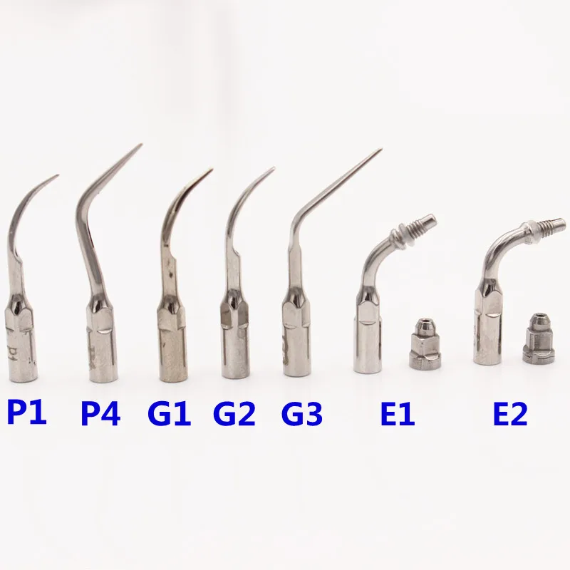

Free Shipping 5 Pcs Dental Ultrasonic Scaler Tip Endo Perio Scaling Tips Fit For SATELEC Woodpekcer EMS DTE Scaling Handpiece