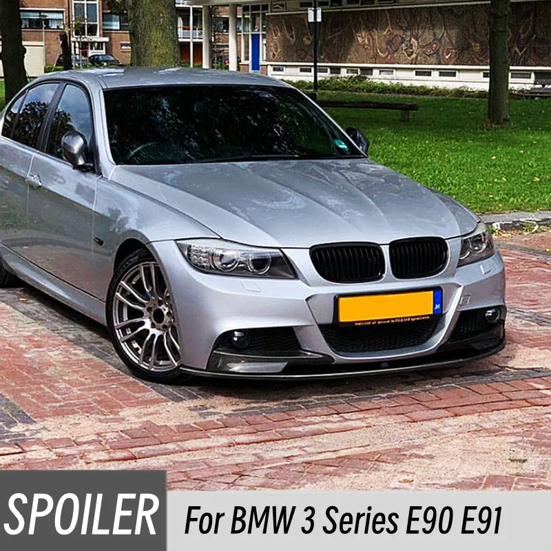 Для 2009-2012 BMW 3 серии E90 E91 автомобильный передний бампер губа подбородок спойлер