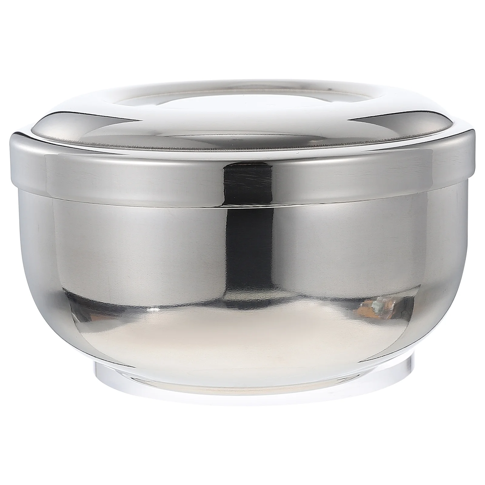 

1pc Stainless Steel Shaving Soap Bowl Stainless Steel Convenient Shaving Foaming Bowl Shaving Bubble Container