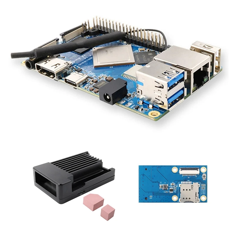 

Для Orange Pi 4 макетная плата + чехол + плата расширения Rockchip RK3399 4 Гб + 16 Гб Wifi + BT5.0 работает на Android 8,1 Ubuntu Debian