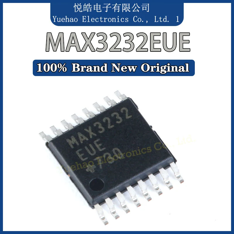 

New Original MAX3232 MAX3232EUE MAX3232CUE MCU TSSOP16 IC Chip