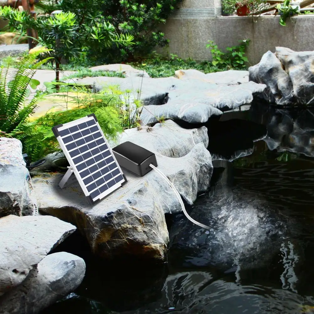 

Unique Solar Air Hose Oxygen Pump Air Pump Ultra Silent Waterproof