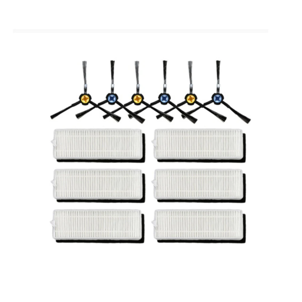 

Hepa фильтр, боковая щетка замена для Ilife A7 A9S Запчасти для робота-пылесоса Пылезащитный фильтр