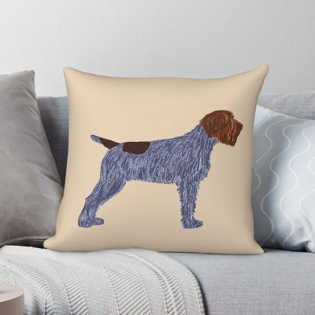 

FINLEY Square Pillowcase Polyester Linen Velvet Creative Zip Decor Pillow Case Sofa Seater Cushion Cover