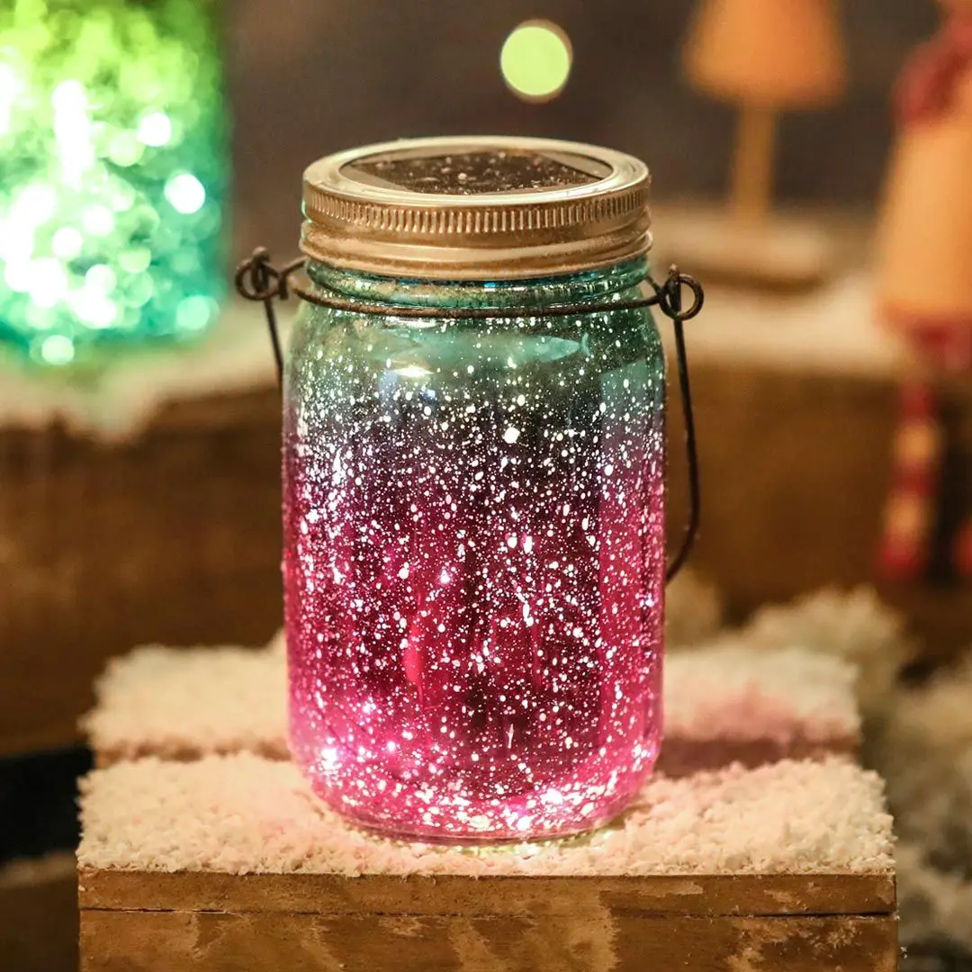 

Solar Charging Night Lamp Outdoor Garden Atmosphere Decorative Homestay Star River Waterproof LED Hanging Light Landscape Light