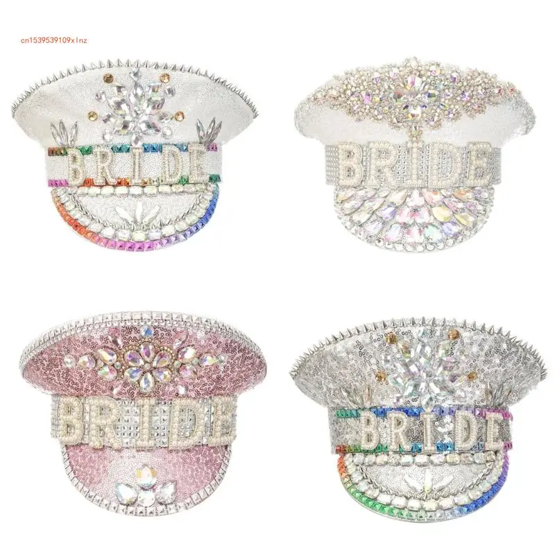 

Женская шляпа-федора с блестками