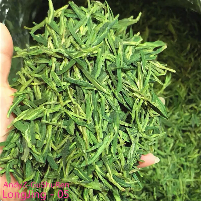 

2022 3A Fresh Natural Organic Food Chinese LongJing Green Tea Fragrance Slimming Kung Fu Tea 250g/bag
