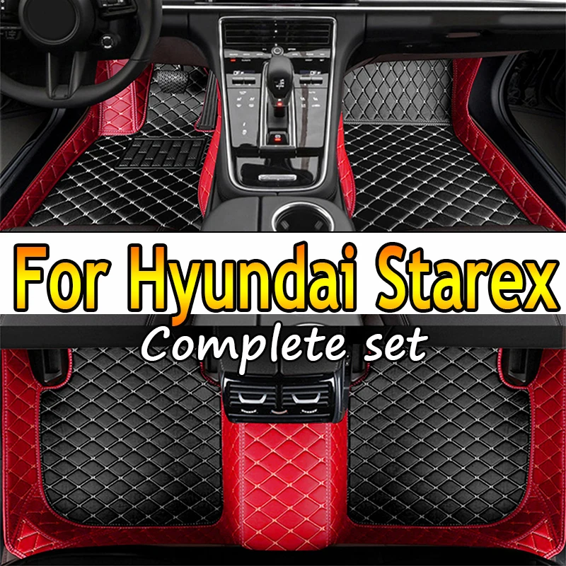 

Автомобильный напольный коврик для Hyundai Starex H-1 TQ 2008 ~ 2017, противогрязный коврик, автомобильные аксессуары, полный комплект, грязевой автомобильный коврик для багажника, напольные аксессуары для автомобиля