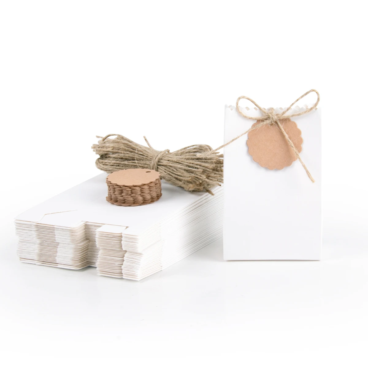 

Набор подарочных коробок из крафт-бумаги Cyuan 10 шт.