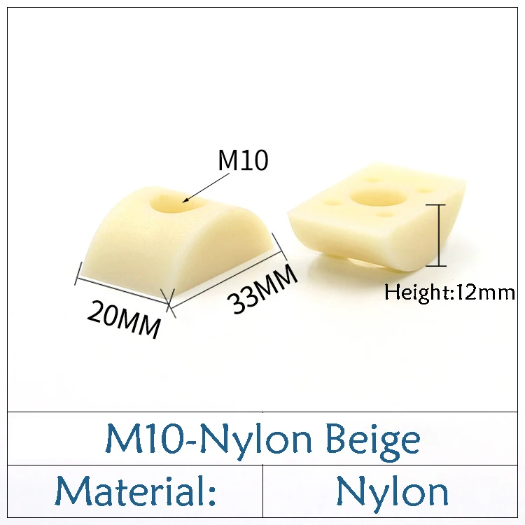 

Полумесячные гайки M6 M8 M10 из нейлона/сплава/пластика
