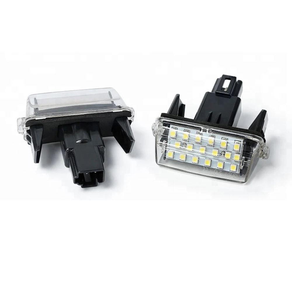 

18 LED Car Number License Plate Light Lamp Canbus for Toyota Yaris Vitz Camry Hybrid Corolla Avensis SAI Noah Prius C Verso S