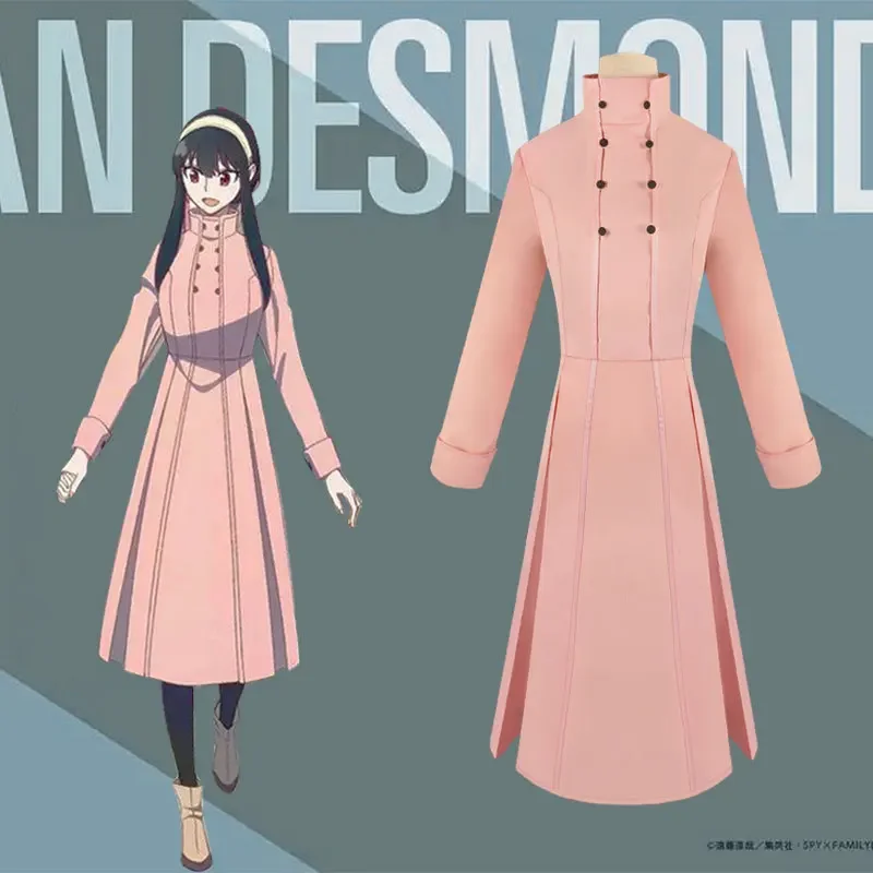 Аниме Spy X Family Yor Forger Косплей Костюм Женская повседневная одежда Briar Платья Шипы