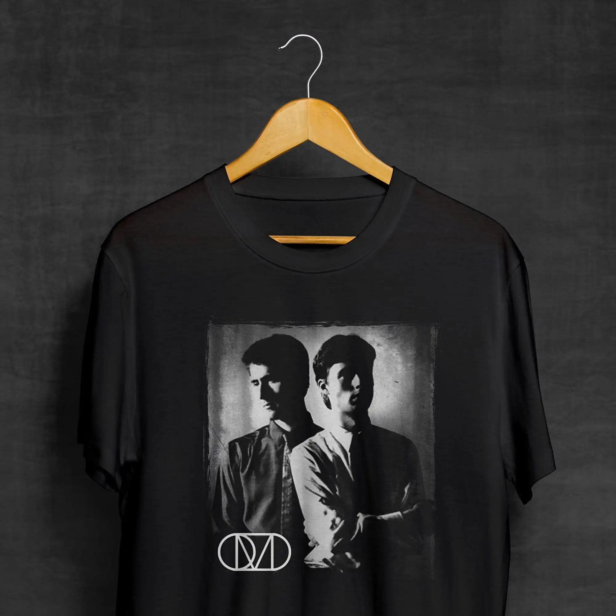 Черная футболка OMD рубашки Synthpop New Wave Electronic
