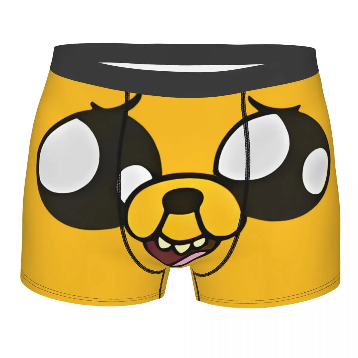 Jake The Dog Men's Underwear Boxer Shorts Panties Sexy Breathable Underpants for Homme Plus Size