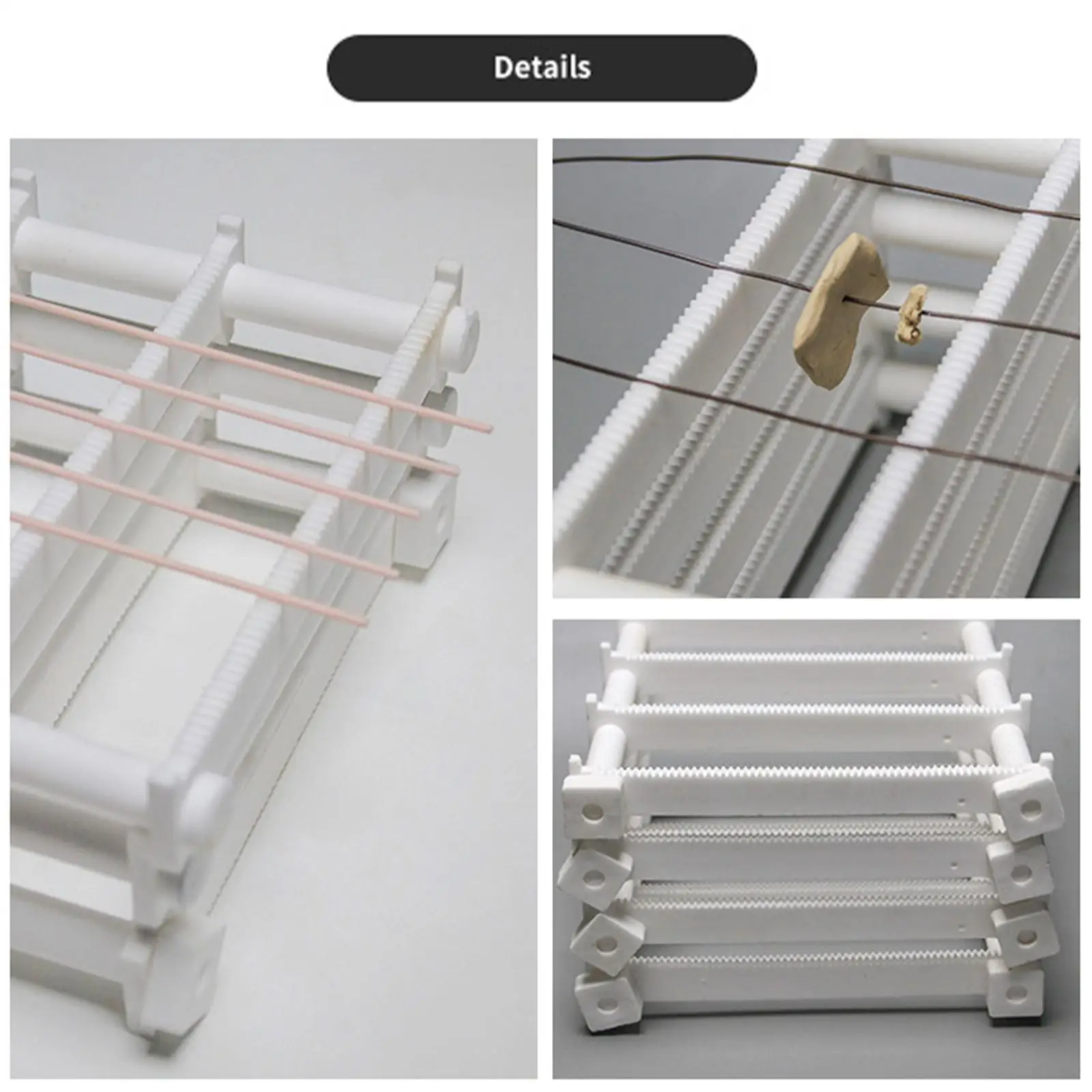 

Подвесной кронштейн из фарфоровых бусин, многоразовый Съемный прочный для глины