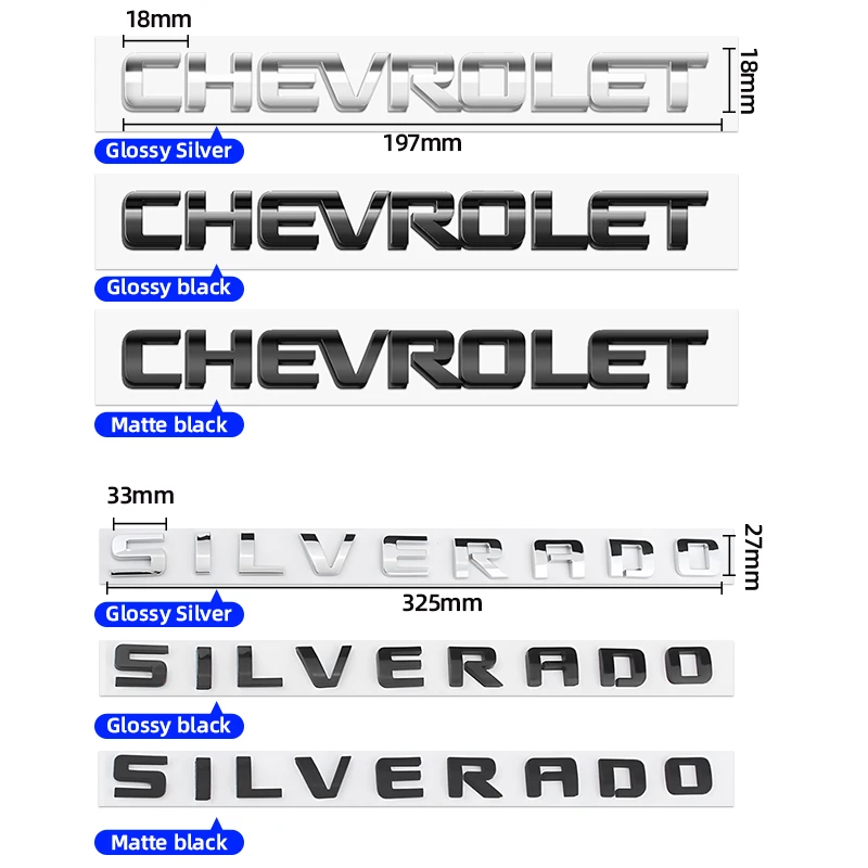 3D ABS эмблема кузова автомобиля наклейка на задний багажник значок для chevrolet Colorado