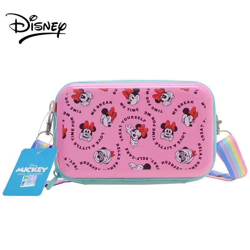 Disney Shoulder Bag for Kids Boy Girls Cute Mickey Mouse Crossbody Bag Minnie Mobile Phone Bag Toddler Purses Free Shipping